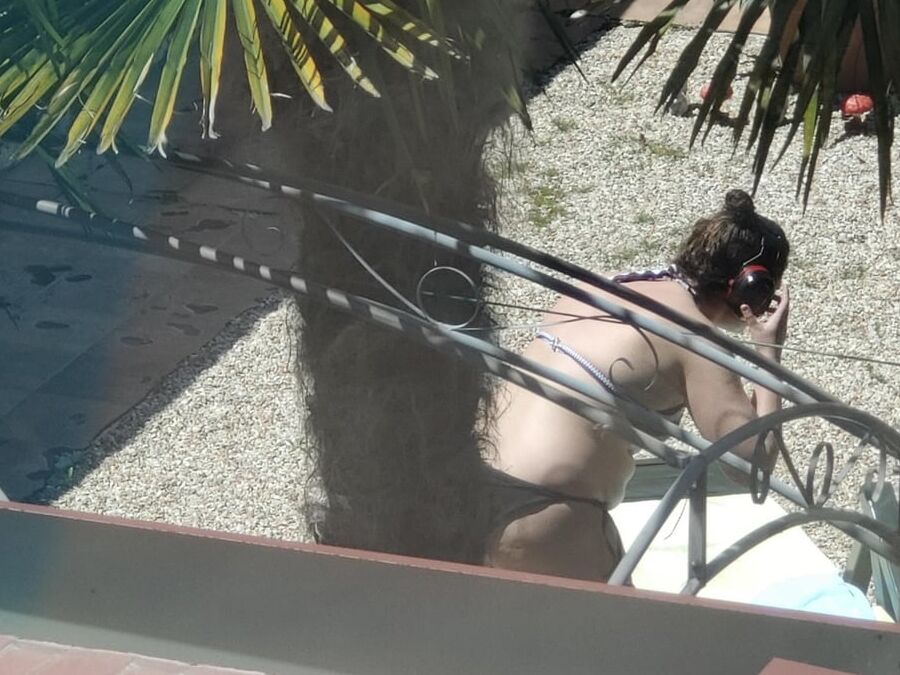 Empezando a tomar el sol