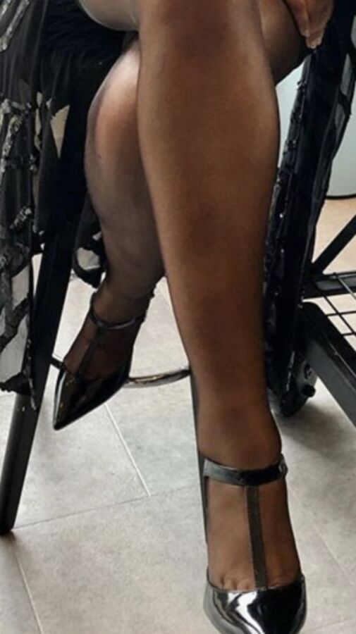 Pics of me wearing both of my new heels cuming very soon !