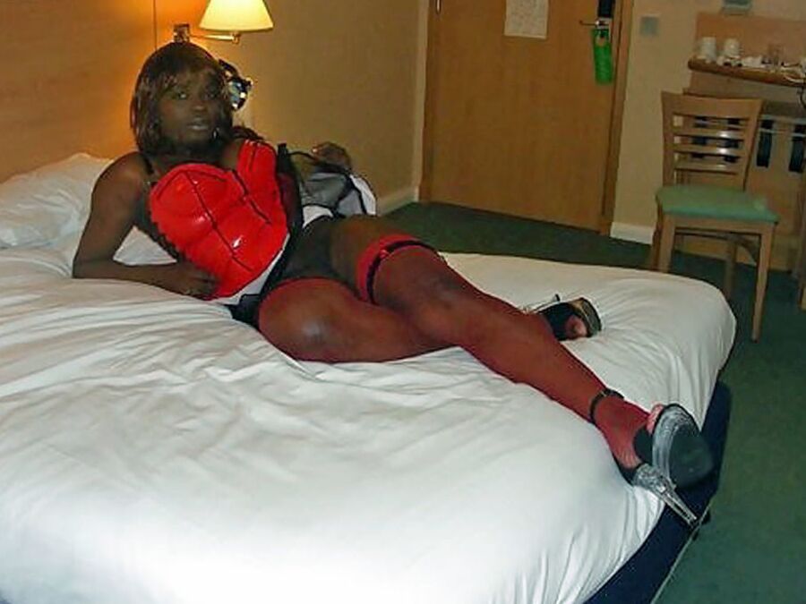 In a hotel room