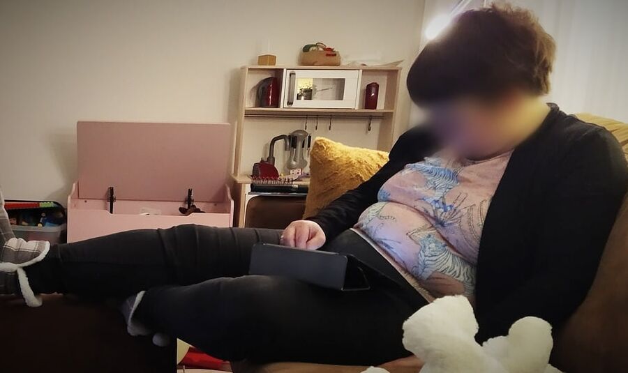 Braless BBW