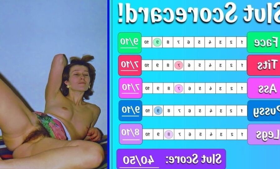 Slut Scorecard