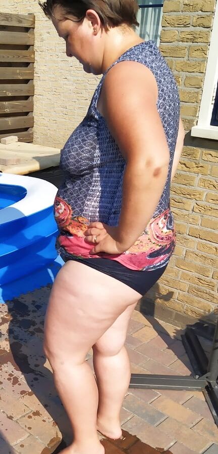 Braless BBW