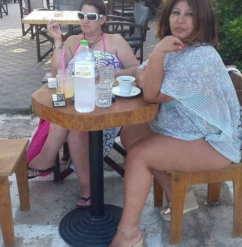 Fat Milf at the beach...