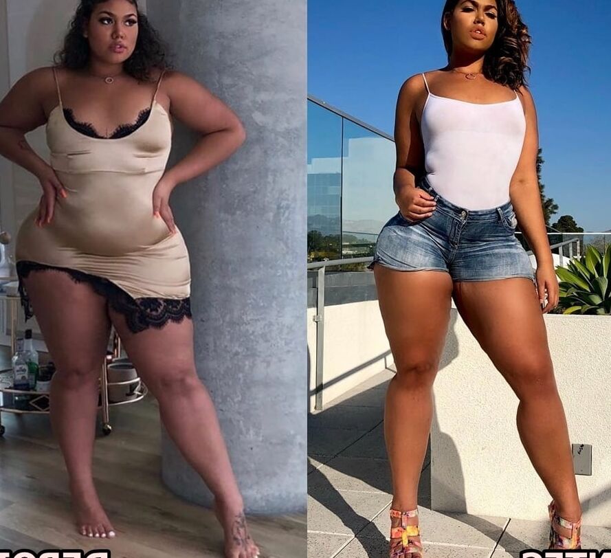 Alexus Danisha: BEFORE AND AFTER OF FAT WHORE