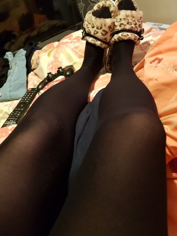 My sexy slippers and knickers