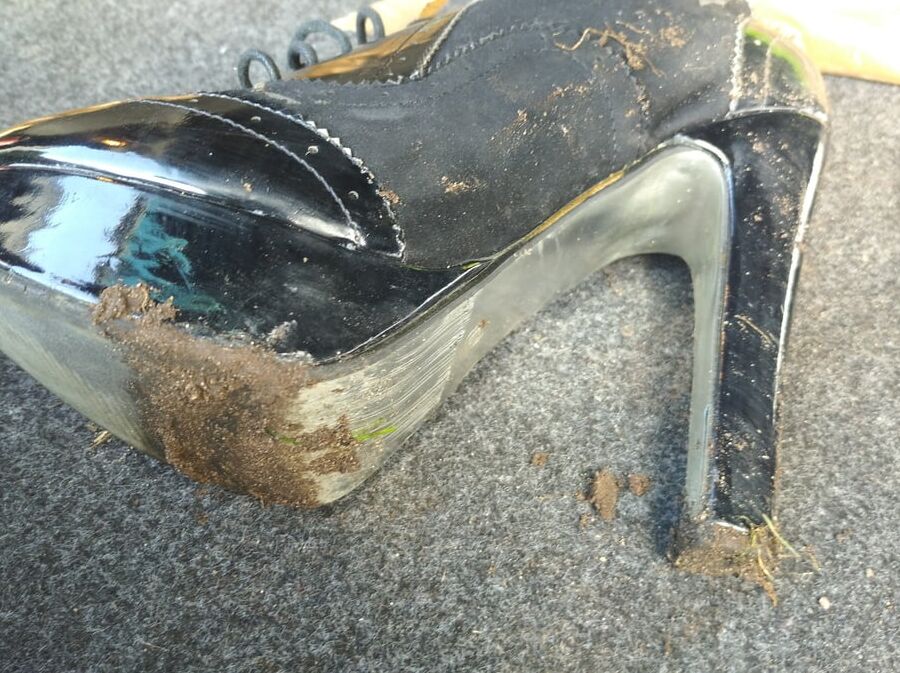 dirty shoes