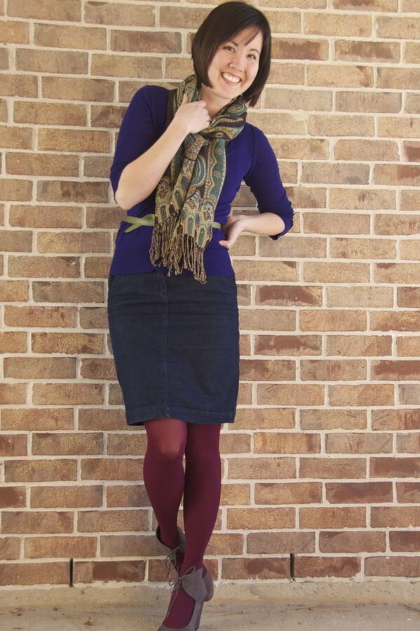 Fashionista Mum in Tights