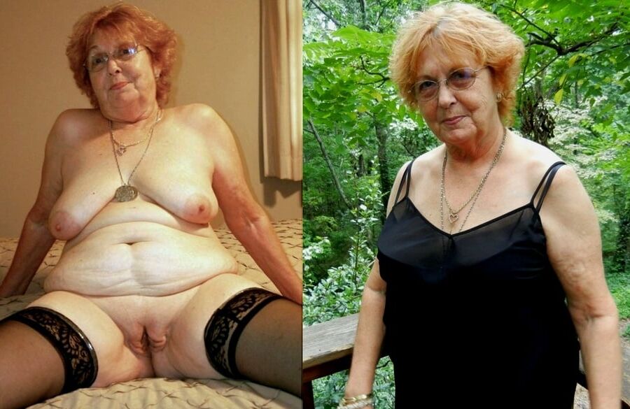 Various granny mature bbw busty clothes lingerie