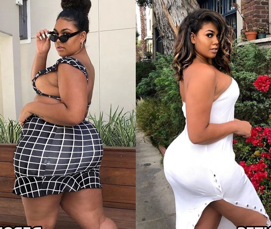 Alexus Danisha: BEFORE AND AFTER OF FAT WHORE