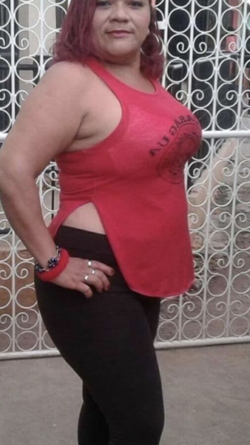 Clothed Granny - Big Boobs