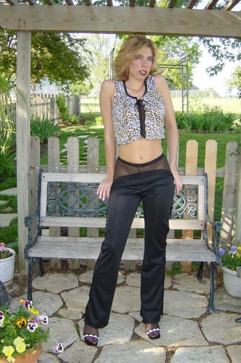 Black Pants And Pantyhose