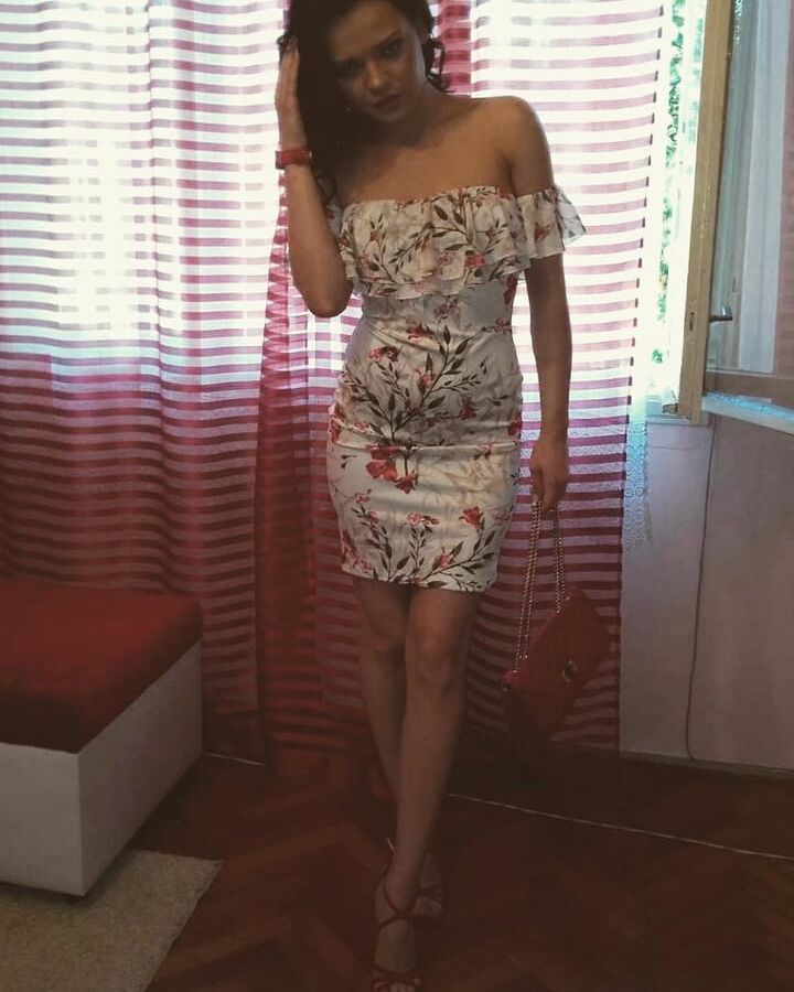 Serbian hot skinny whore girl beautiful ass Nevena Nena Nis