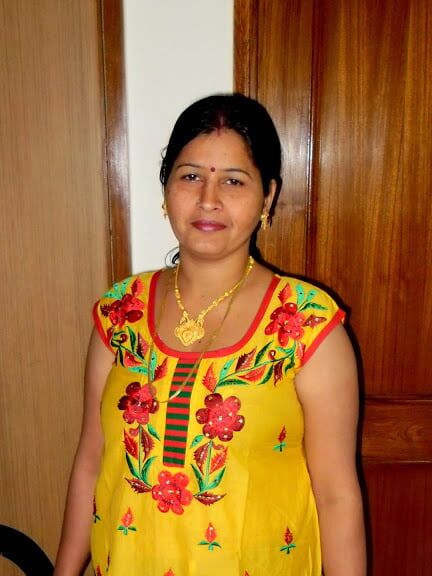 a beautiful aunty