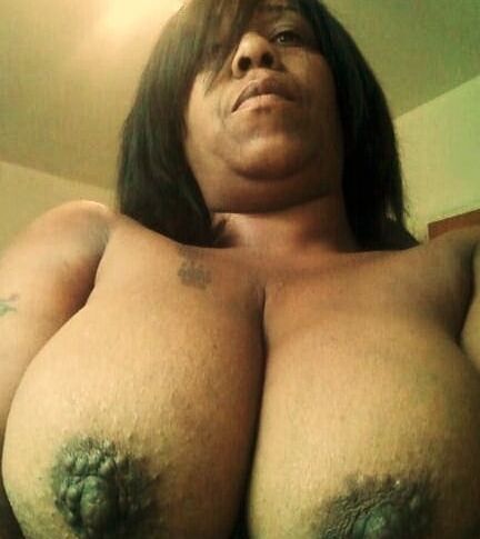 Big Black Nipples!!!!!!