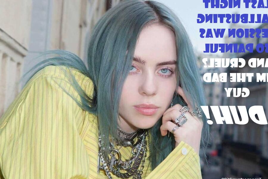 Billie Eilish Femdom Captions