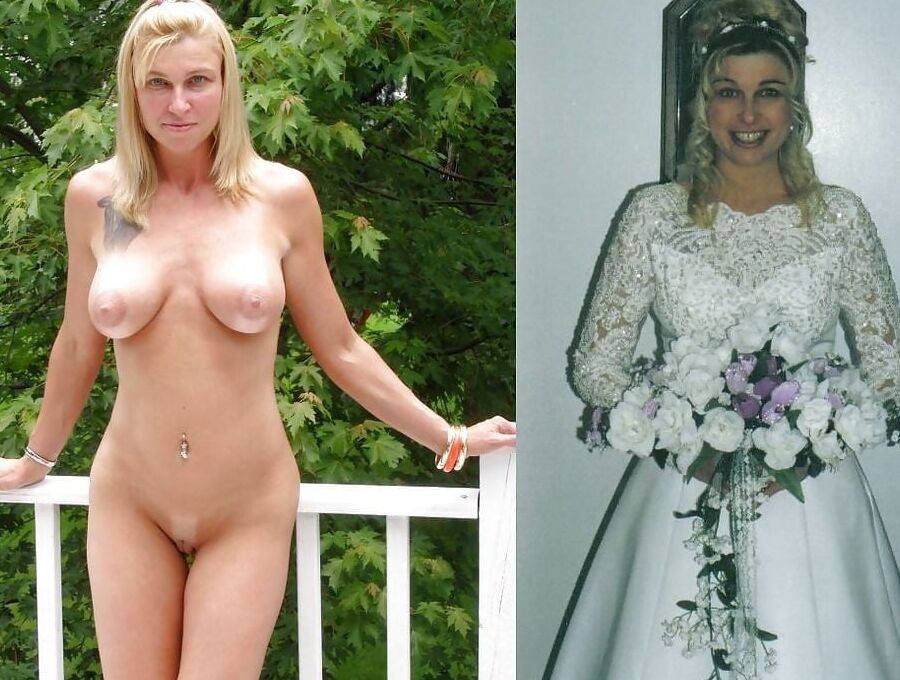 Before and After - Slutty Brides