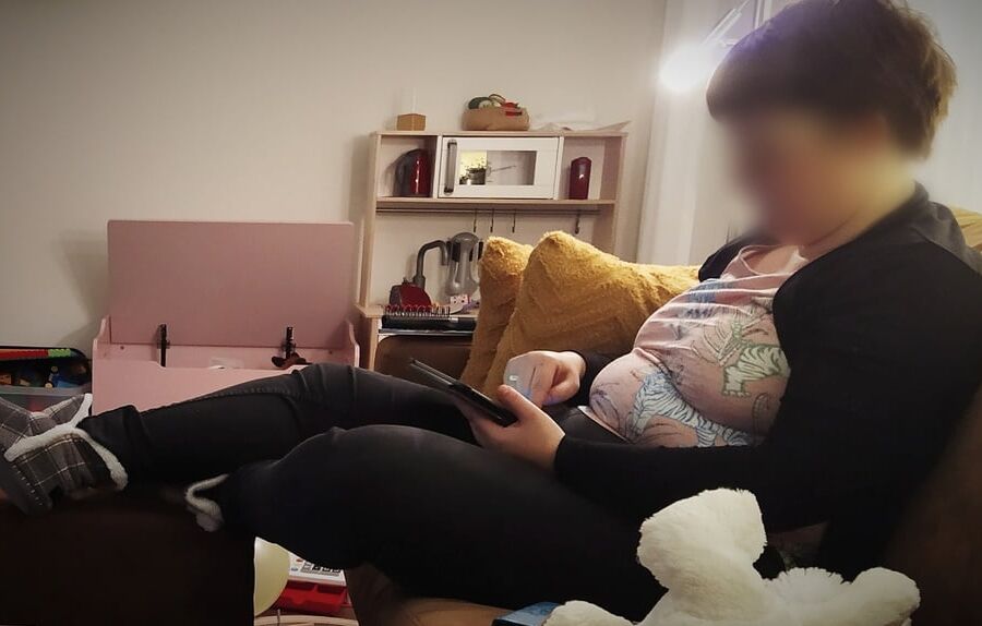 Braless BBW