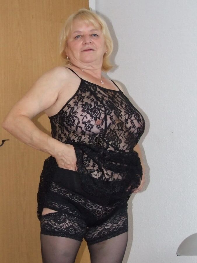 Granny waiting for more
