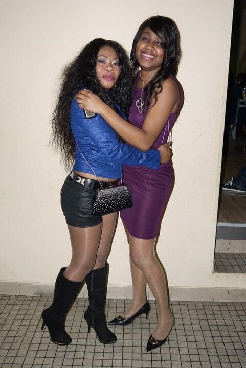 ebony babes in pantyhose