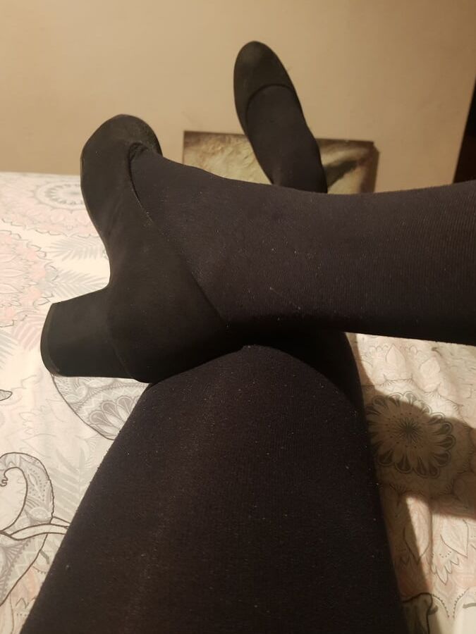 My sexy slippers and knickers