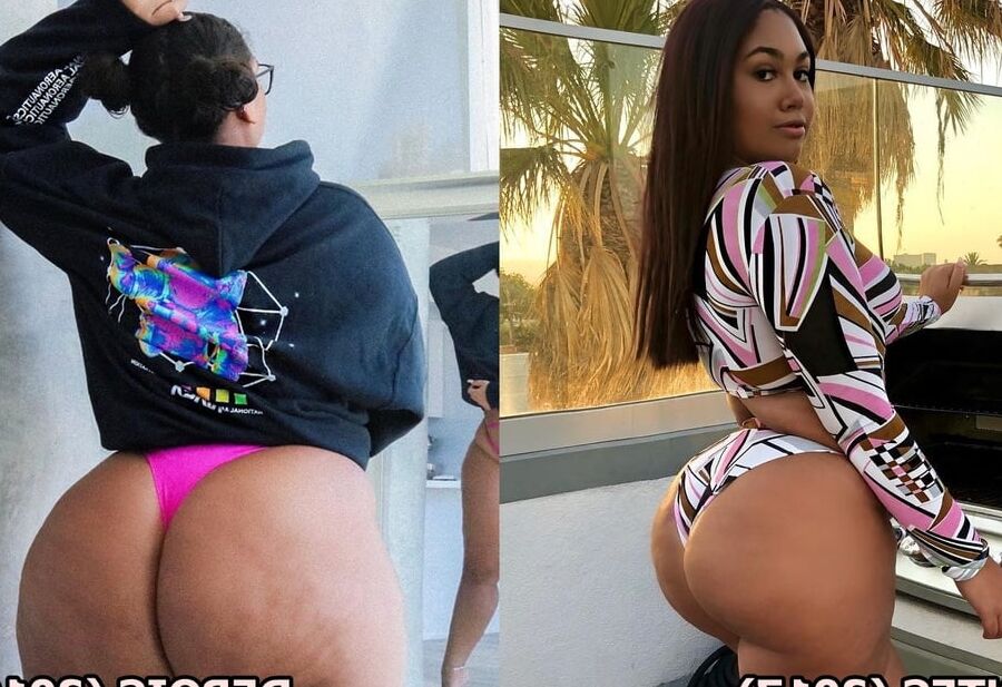 Alexus Danisha: BEFORE AND AFTER OF FAT WHORE