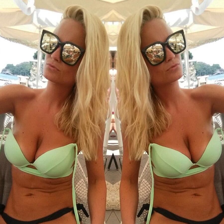 Serbian hot skinny whore blonde milf mom big tits Mila M.