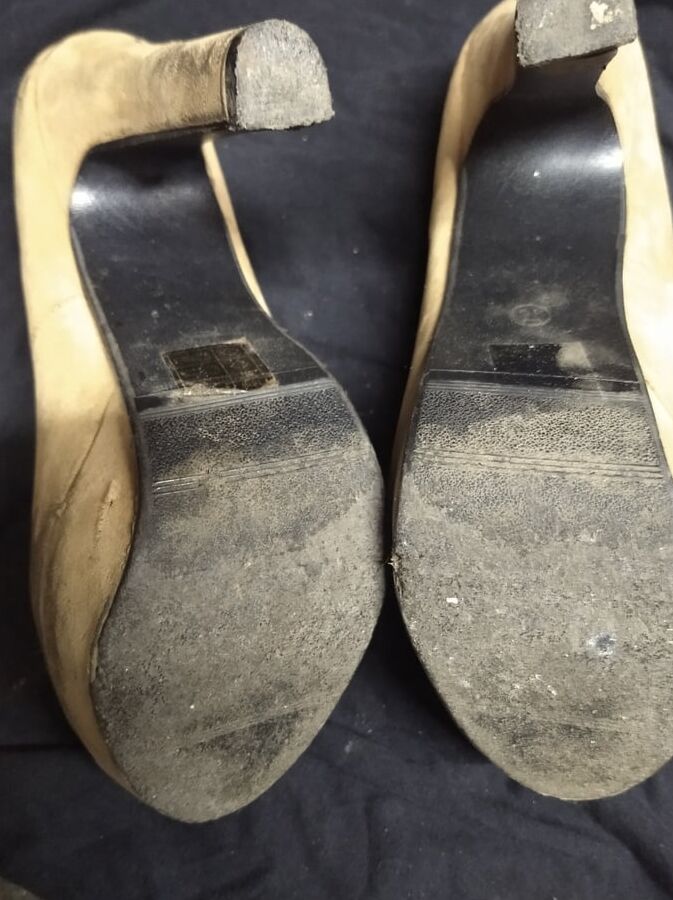 dirty shoes