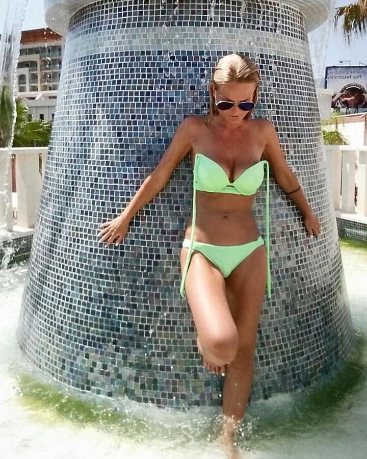 Serbian hot skinny whore blonde milf mom big tits Mila M.