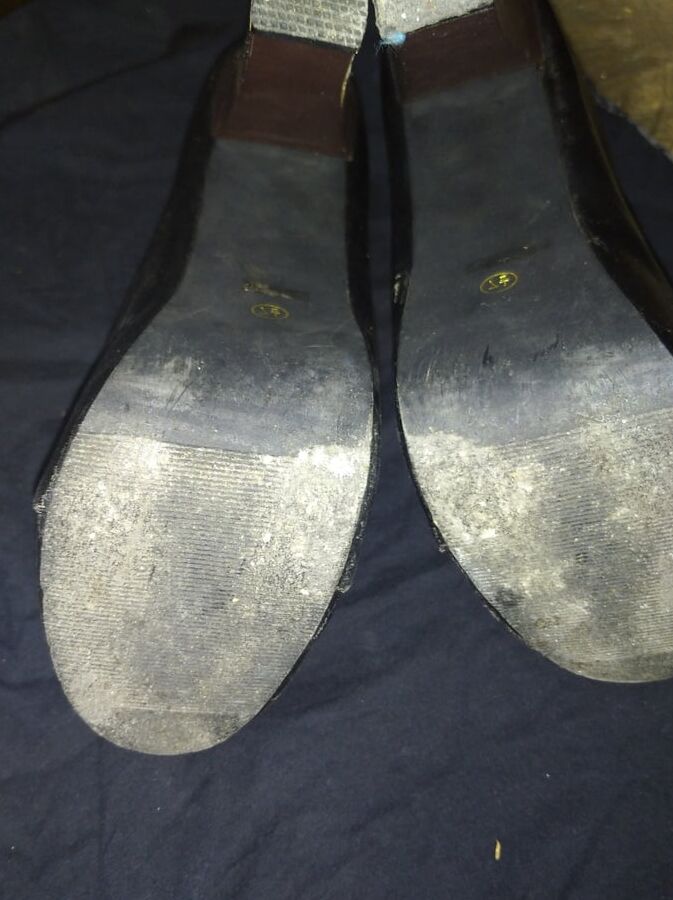 dirty shoes