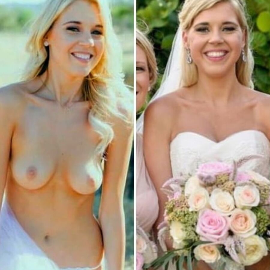 Before and After - Slutty Brides