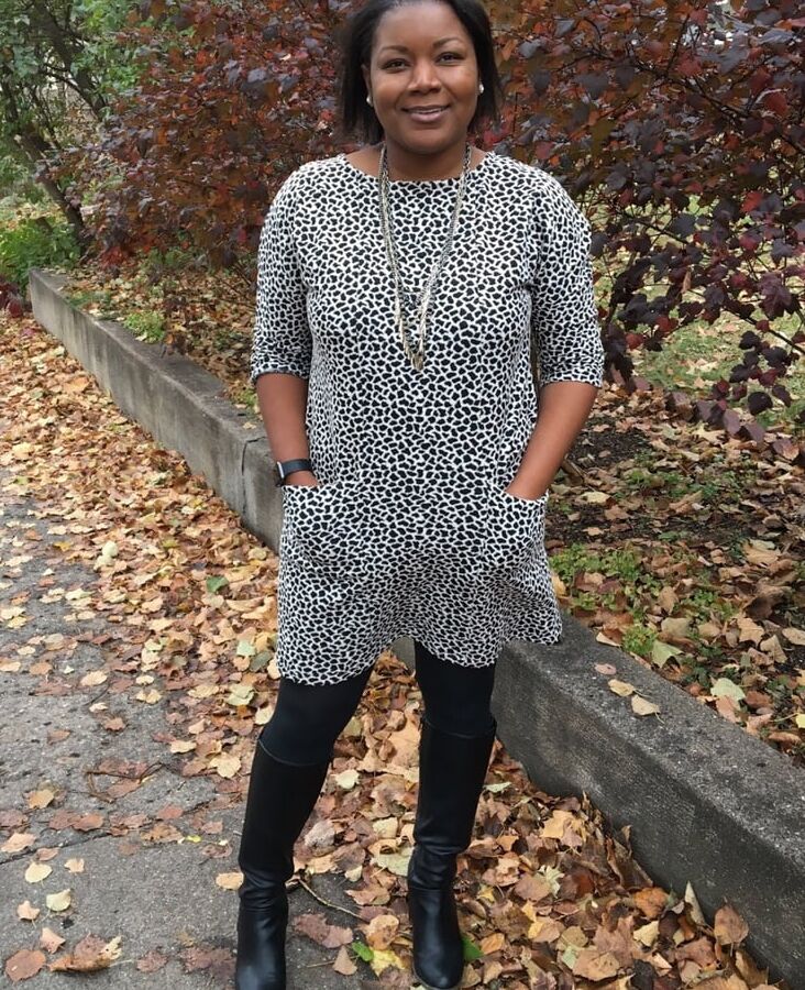 Ebony Goddess wearing Boots no.