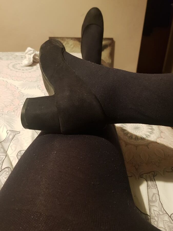 My sexy slippers and knickers