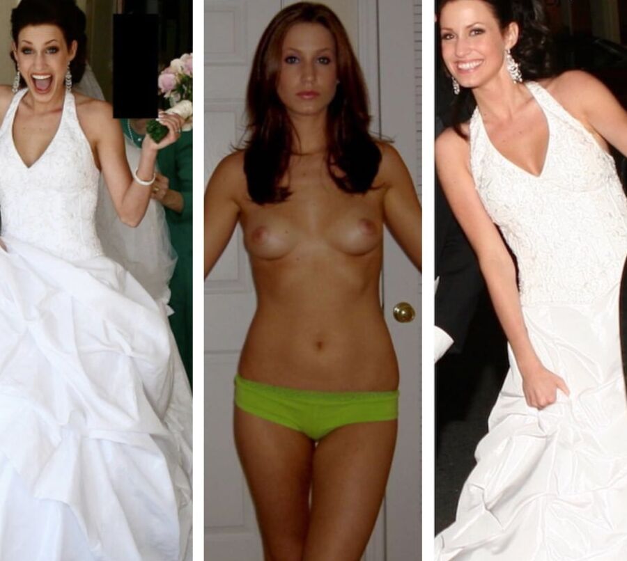 Before and After - Slutty Brides