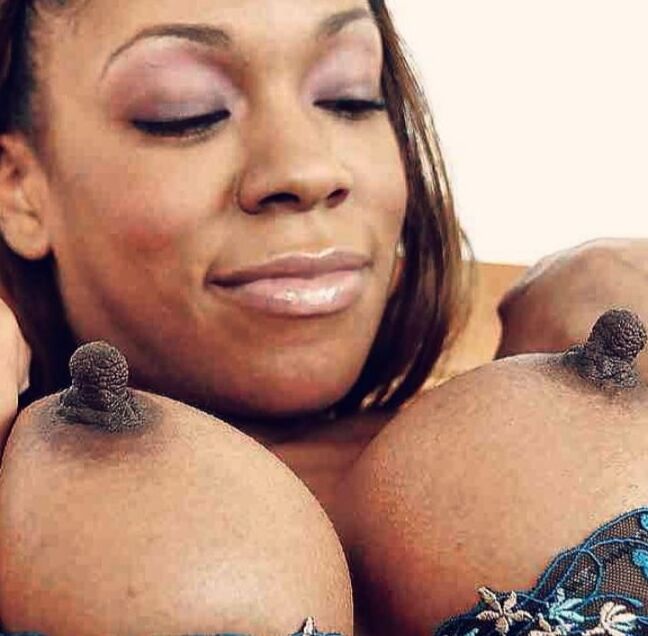 Big Black Nipples!!!!!!