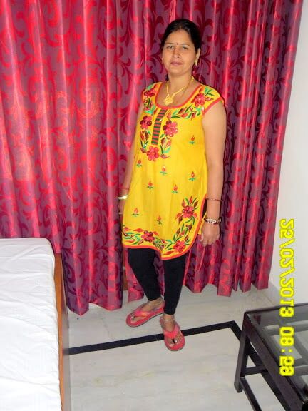 a beautiful aunty