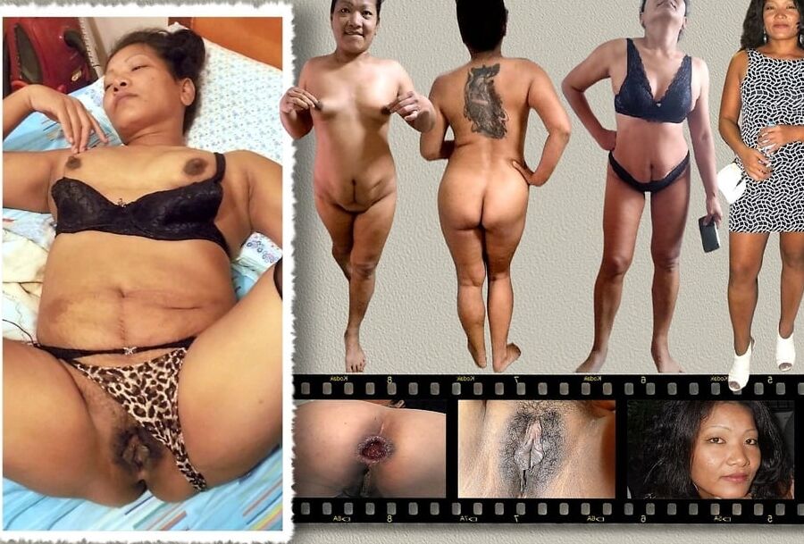 My wife dressed undressed