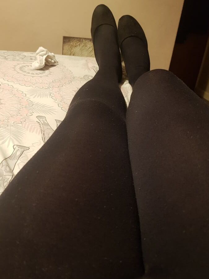 My sexy slippers and knickers