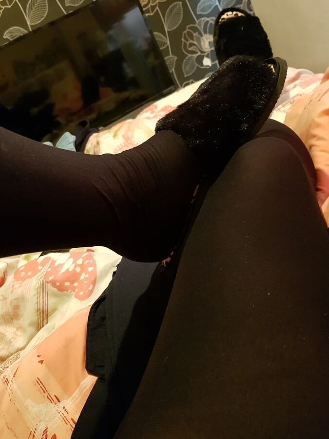 My sexy slippers and knickers