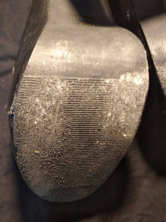 dirty shoes