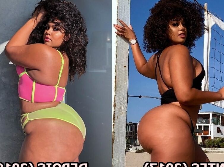 Alexus Danisha: BEFORE AND AFTER OF FAT WHORE