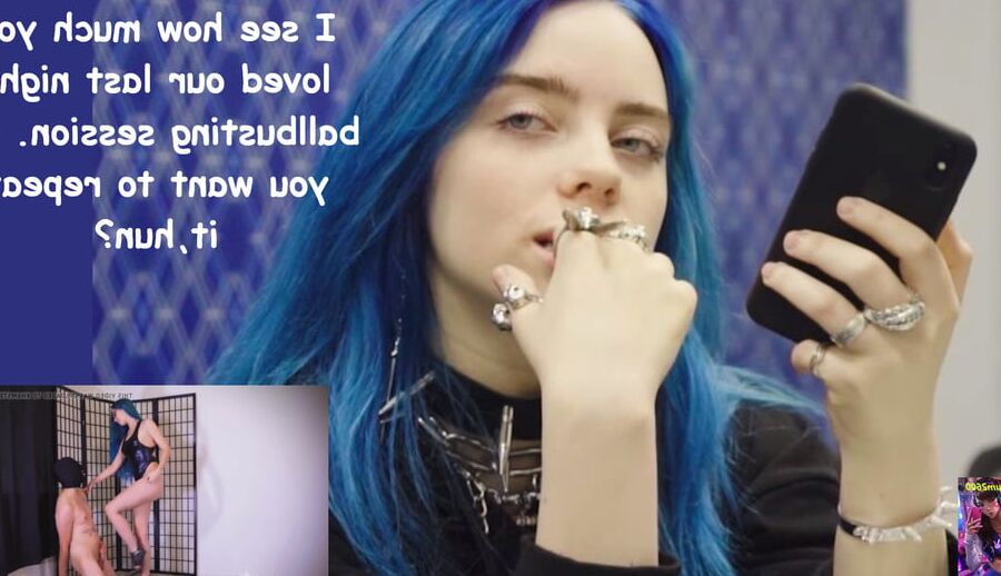 Billie Eilish Femdom Captions