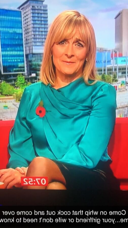 Louise Minchin Sexy MILF Loves Watching Us Wank Over Her