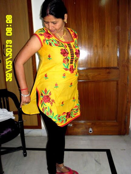 a beautiful aunty
