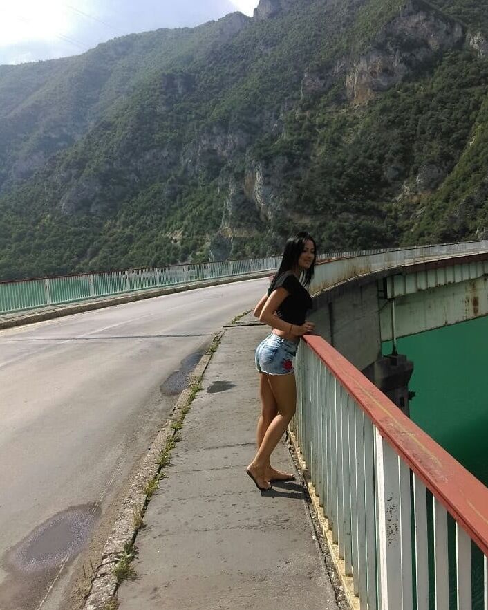Serbian hot whore girl beautiful ass Milana Mitrovic