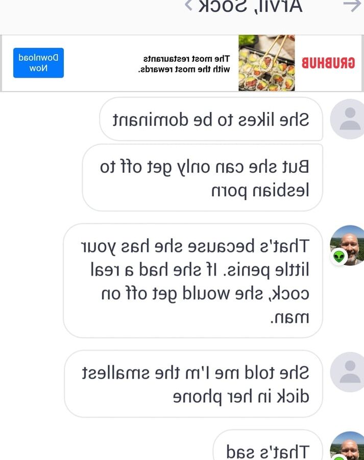 Pathetic cuck&;s gf exposed (part )