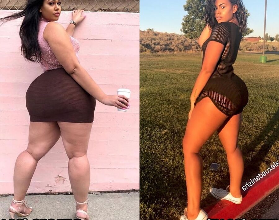 Alexus Danisha: BEFORE AND AFTER OF FAT WHORE
