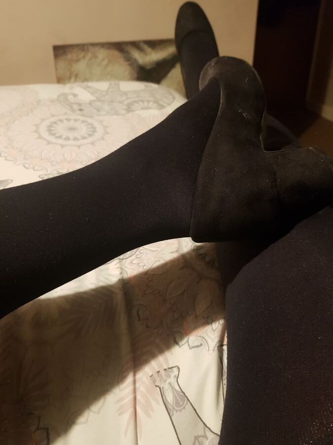 My sexy slippers and knickers