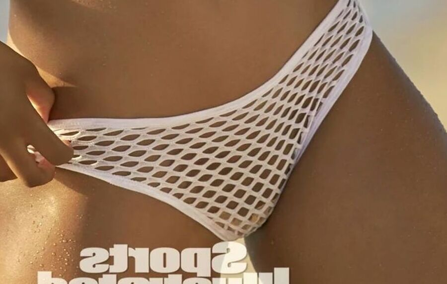 Danielle Herrington posing for a mag feb