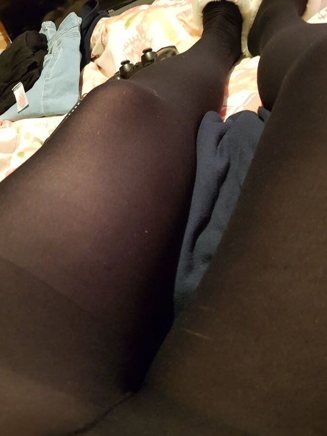 My sexy slippers and knickers