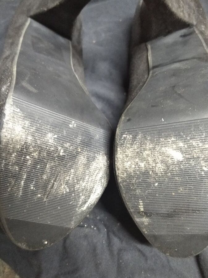 dirty shoes
